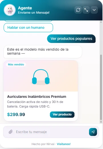 Vibrant theme: teal gradient banner, rounded buttons, product card with 'Most sold' badge